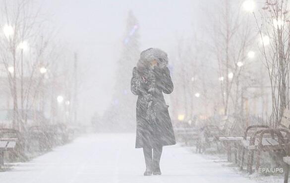 На вихідних у Черкаській області прогнозують чергові снігопади та морози